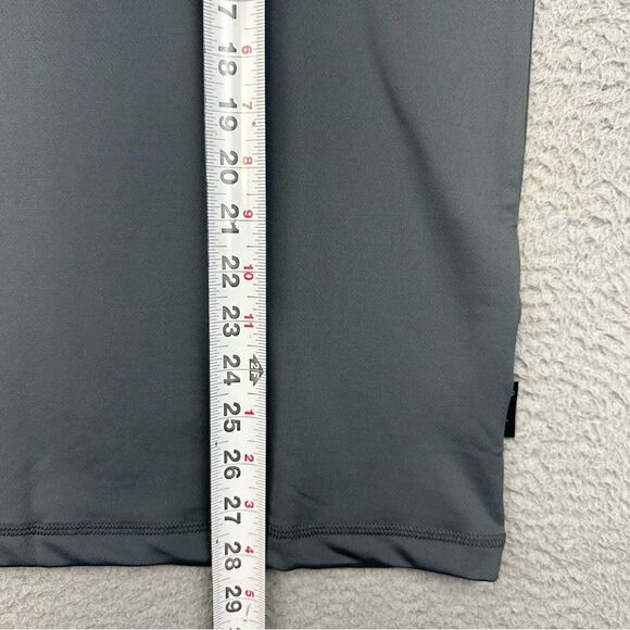 Swannies Golf Sweater Mens Medium Gray Pullover 1/4 Zip Stretch Repreve 23‎ NEW - Picture 10 of 16